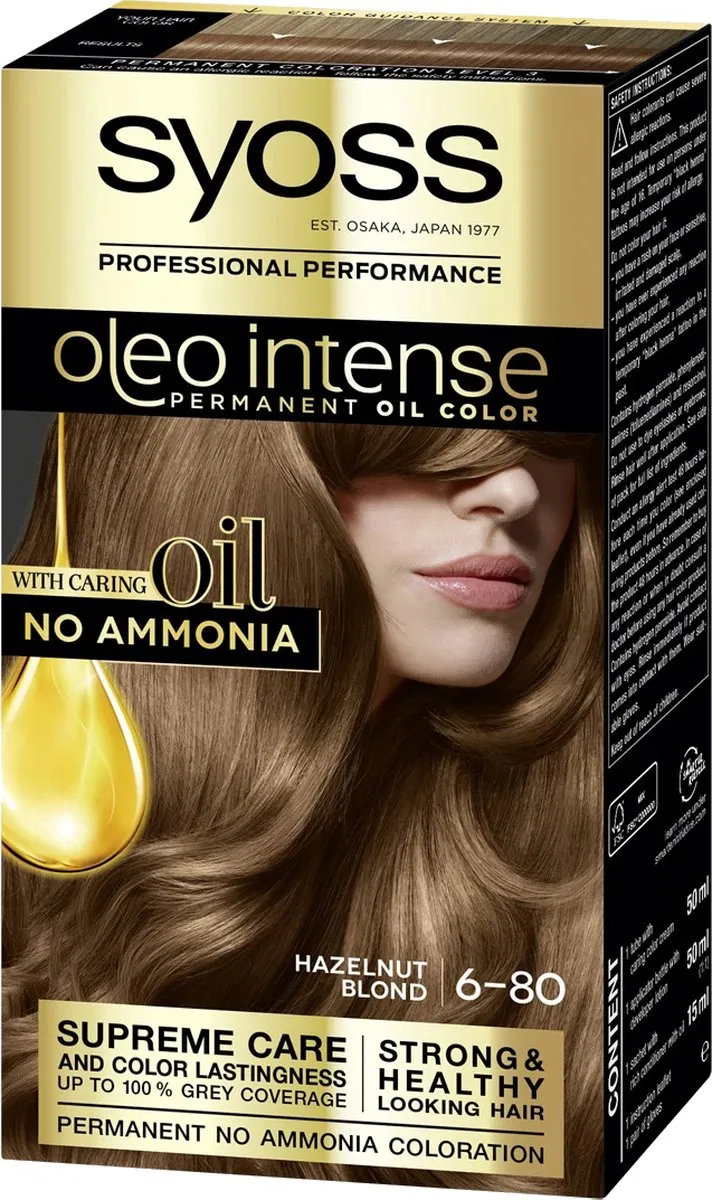 Syoss Oleo Intense Rubio Caramelo 5ml