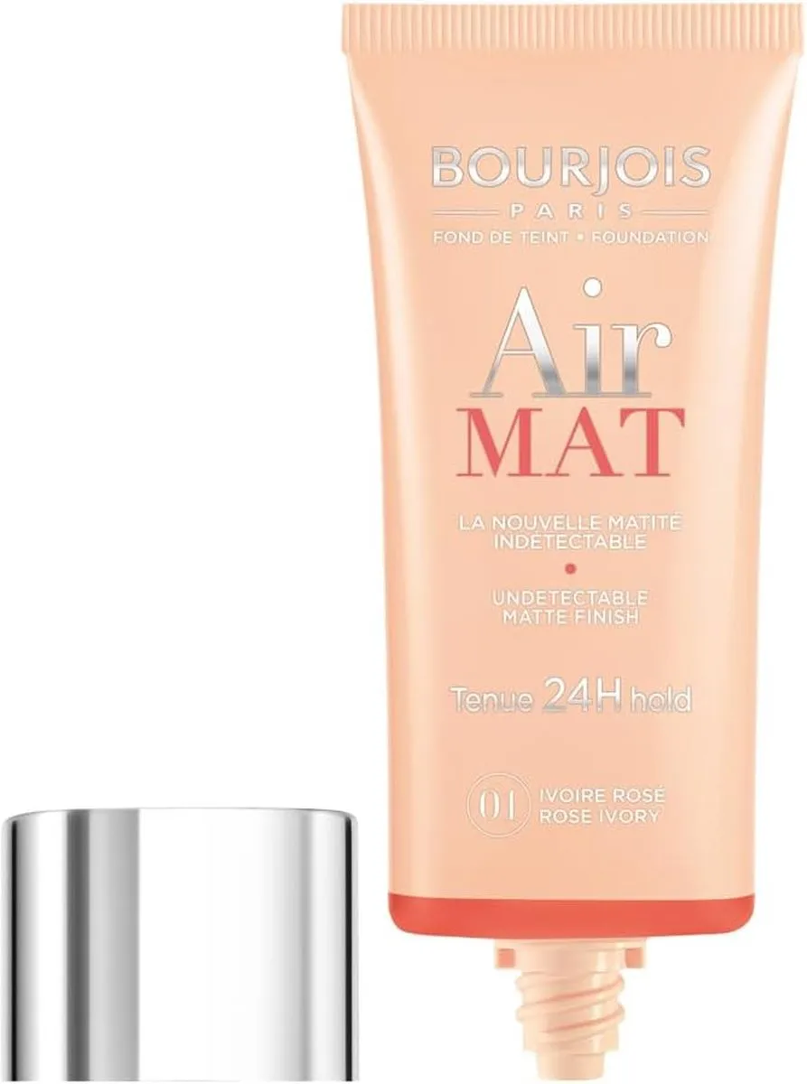 Bourjois Fond de Teint Air Mat 24H 01 Ivoire Rosé 30ml