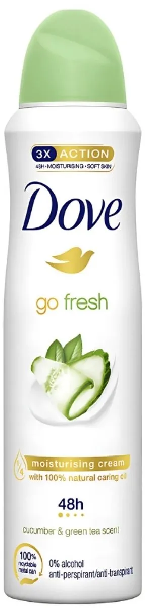 Dove Go Fresh Cucumber & Green Tea Deodorant - 450ml - 3 Stuks