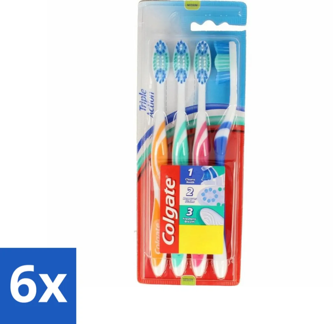 Colgate Triple Action Tandenborstels Medium