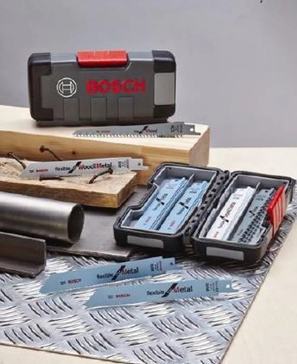Bosch ToughBox Top Reciprozaagbladen 20 Stuks - Metaal/Hout