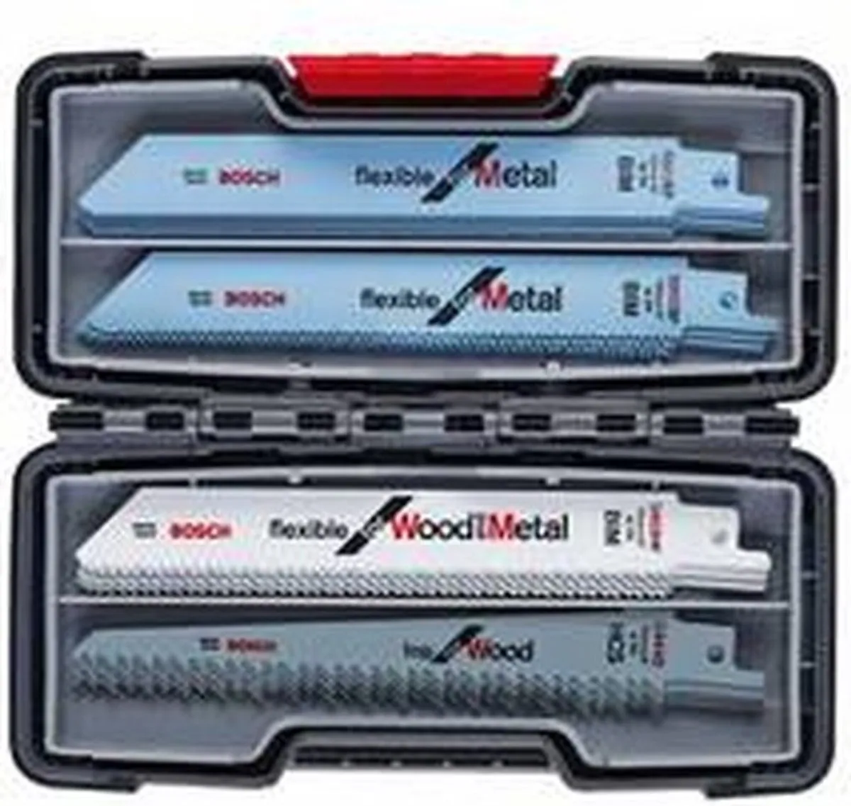 Bosch ToughBox Top Reciprozaagbladen 20 Stuks - Metaal/Hout