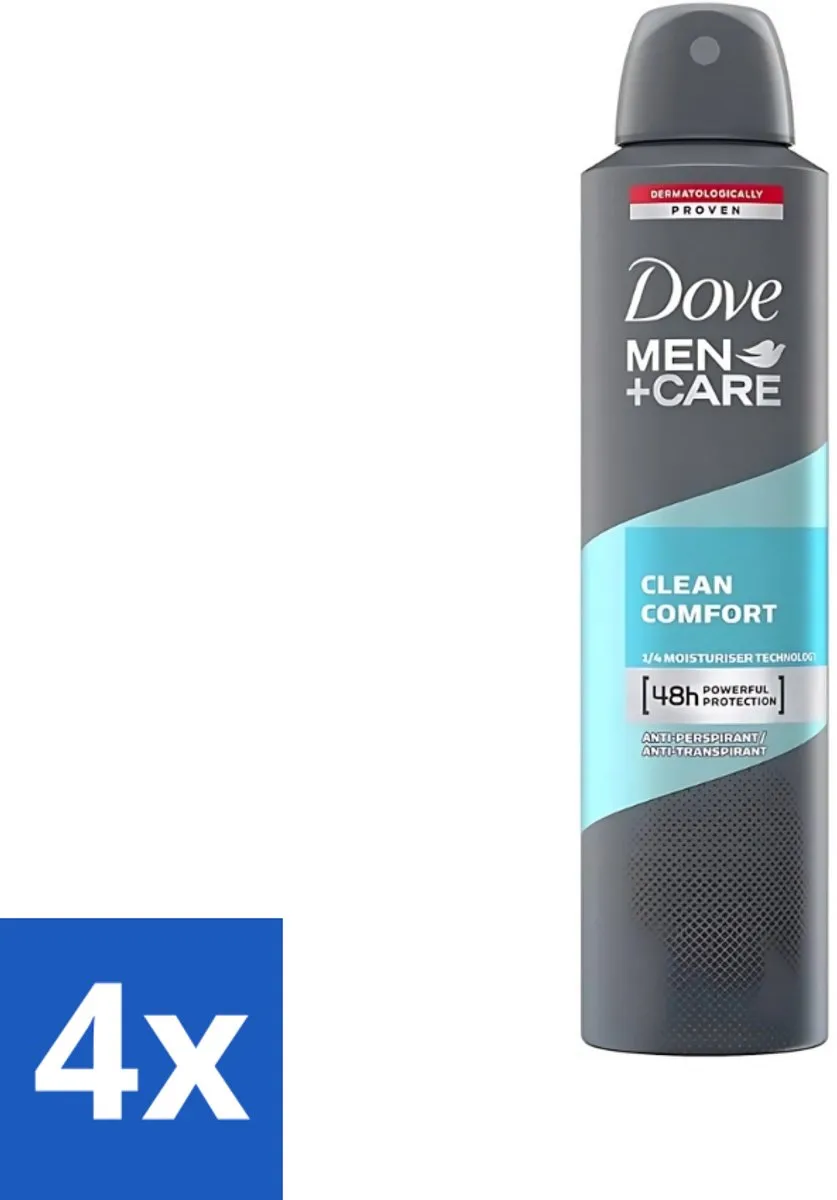 Dove Men+Care Clean Comfort Deodorant 250ml
