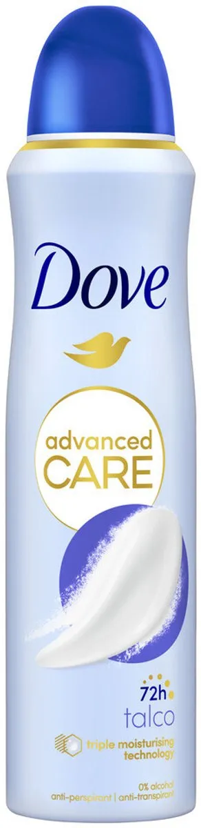 Dove Deodorant Spray Talco 150ml - 20 Stuks