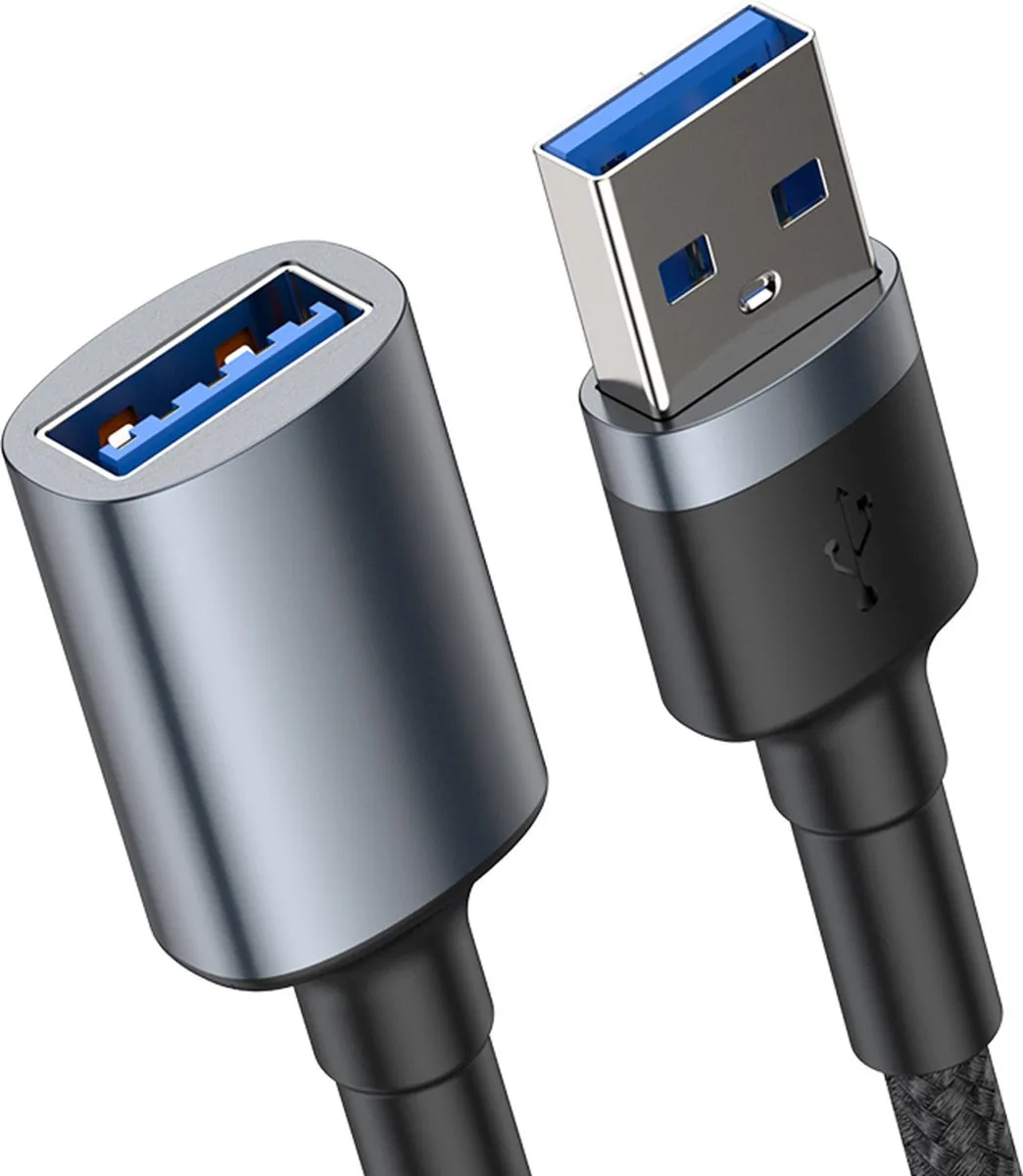 Baseus USB 3.0 Male naar Female Kabel 1m