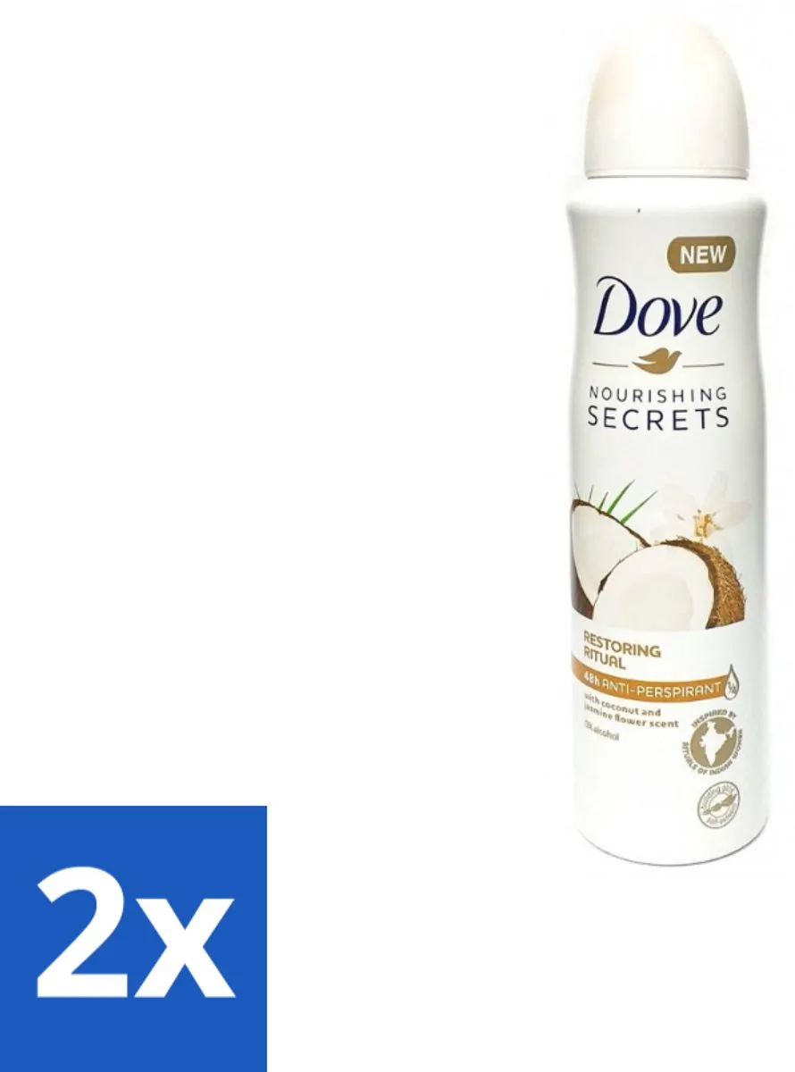 Dove Deodorant Spray Restoring Ritual Cocos & Jasmijn 300ml
