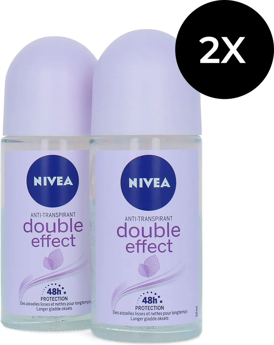 NIVEA Double Effect Roll-On Deodorant 100ml