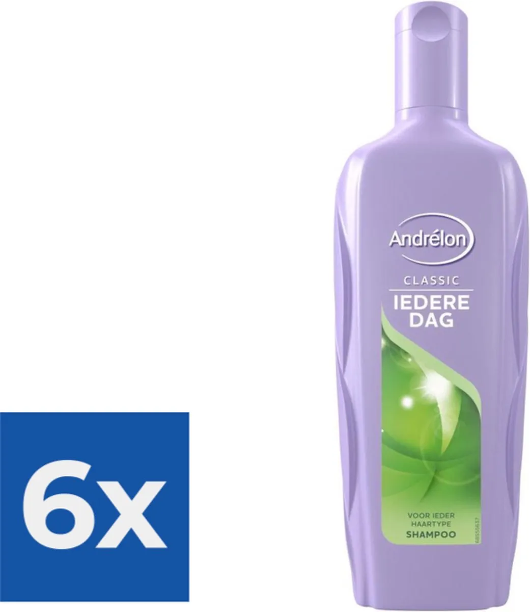 Andrélon Iedere Dag Shampoo 300ml - 6 Stuks