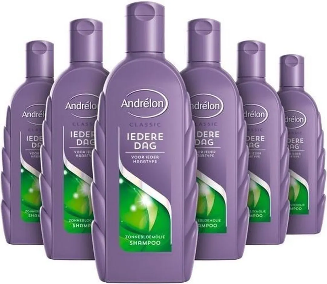 Andrélon Iedere Dag Shampoo 300ml - 6 Stuks