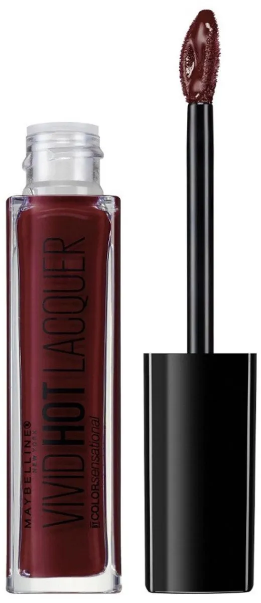 Maybelline Color Sensational Vivid Hot Lacquer Lipgloss 74 Retro - Bruin