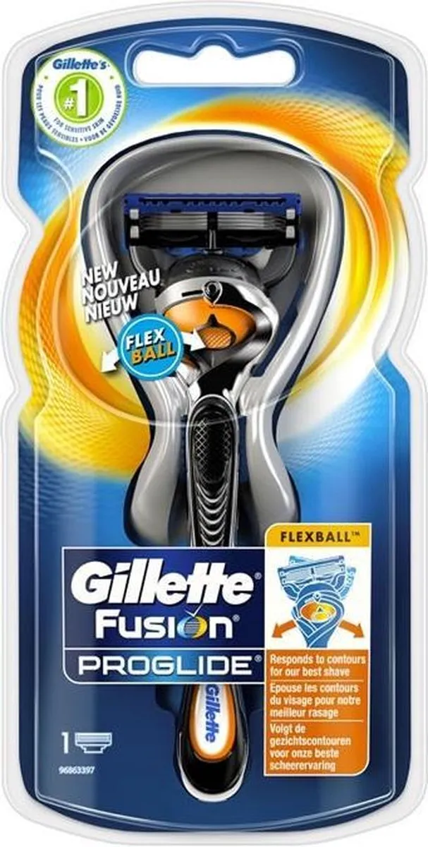 Gillette Fusion Proglide Flexball Scheersysteem - 5 Mesjes