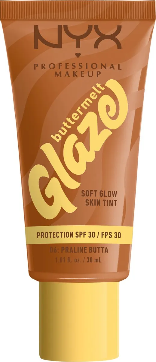 NYX Professional Makeup Buttermelt Glaze Praline Butta Foundation SPF 30 - 30ml