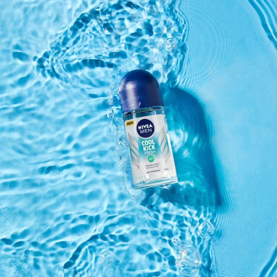 NIVEA MEN Fresh Kick Anti-Transpirant Deo Roller 300ml
