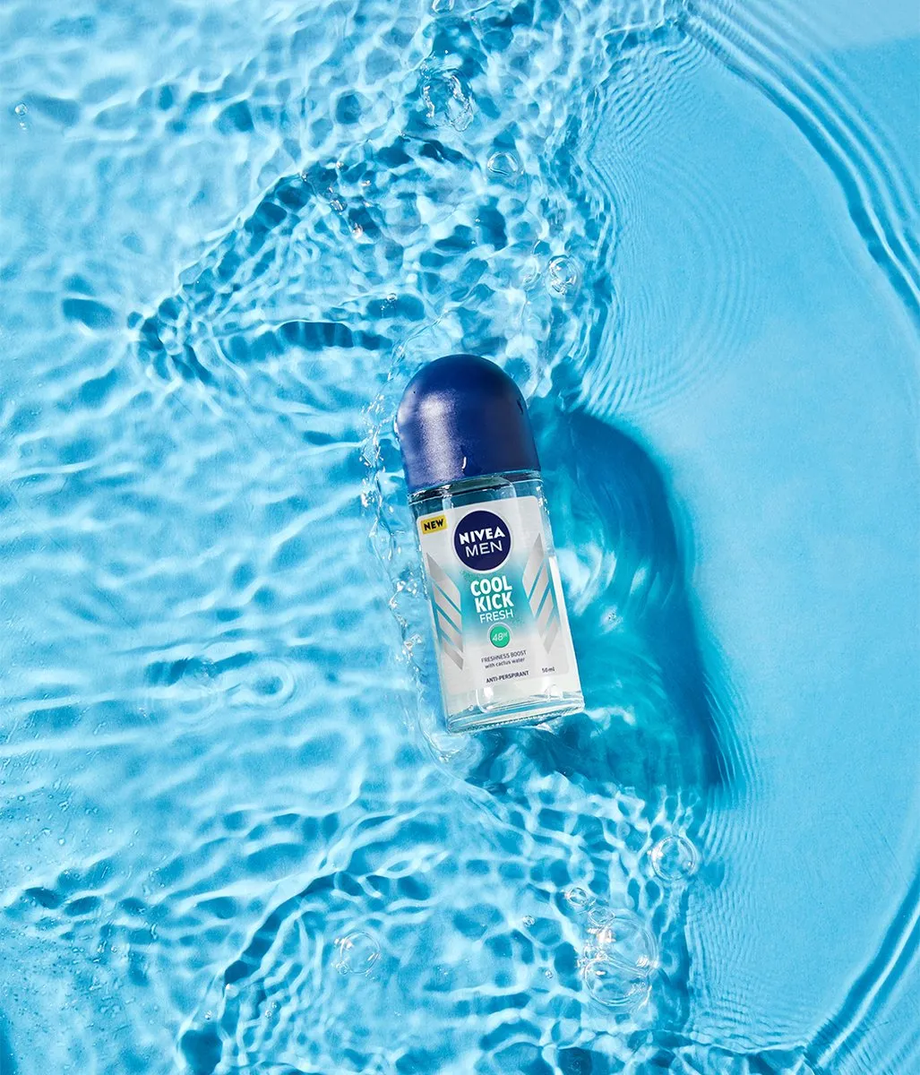 NIVEA MEN Fresh Kick Anti-Transpirant Deo Roller 300ml