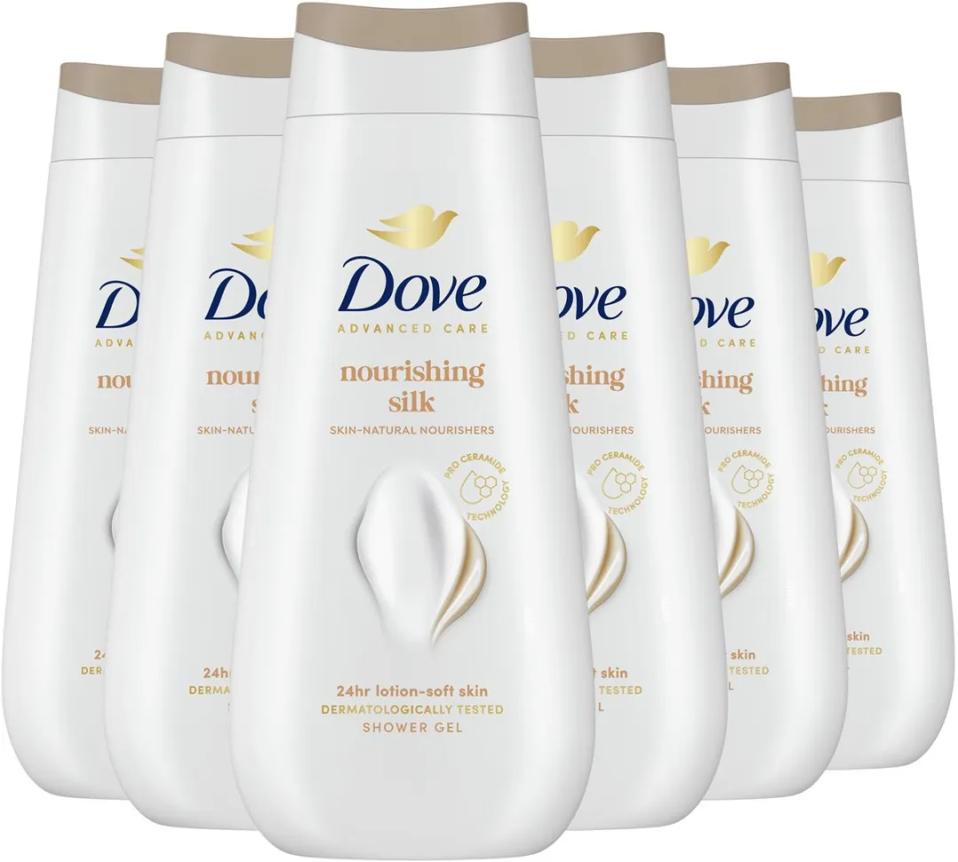 Dove Advanced Care Douchegel Nourishing Silk - 6x225ml