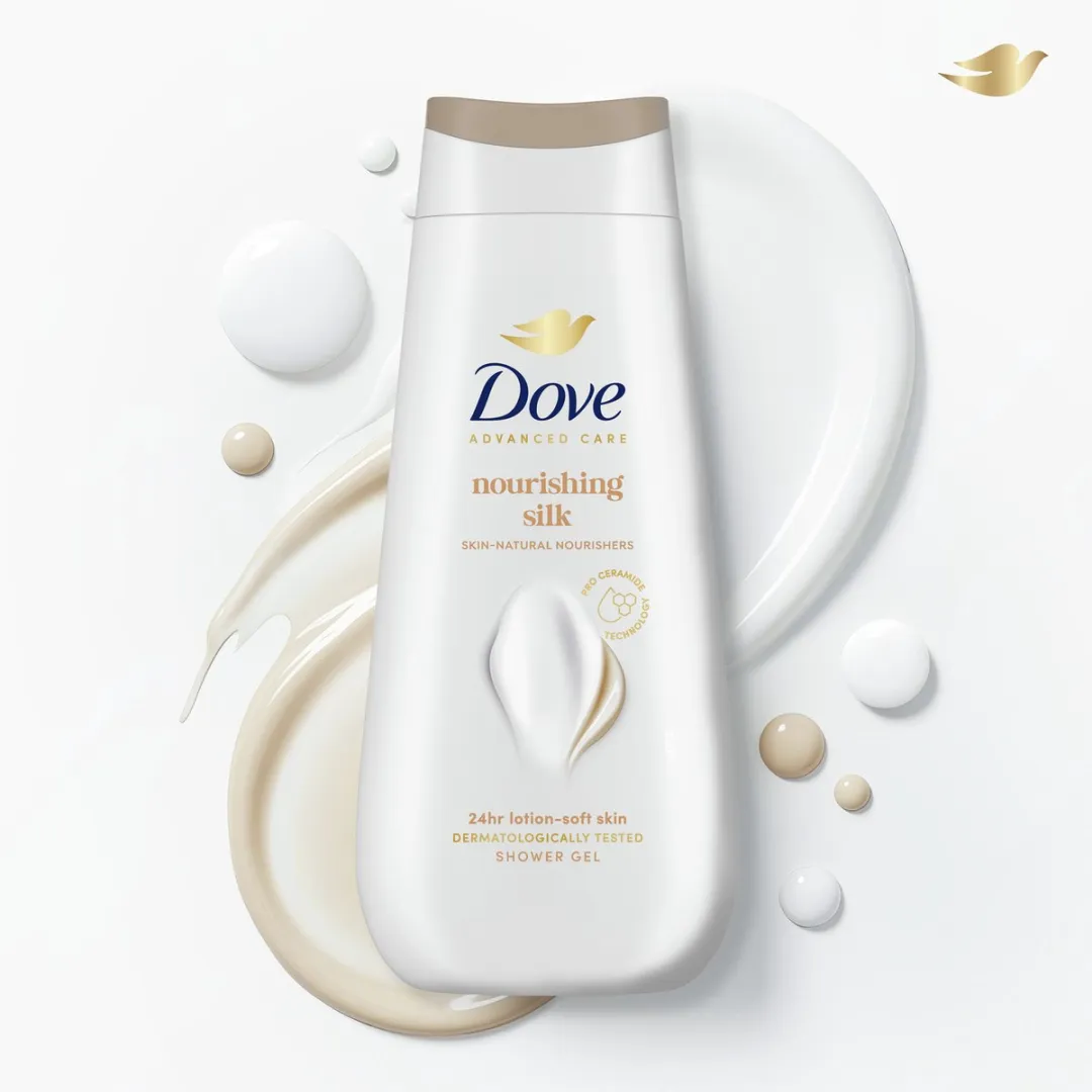 Dove Advanced Care Douchegel Nourishing Silk - 6x225ml