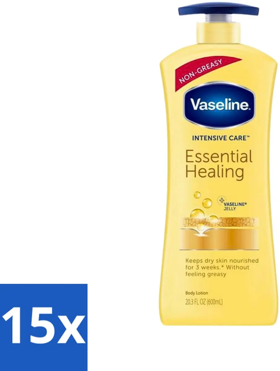 Vaseline Essential Healing Bodylotion 600ml