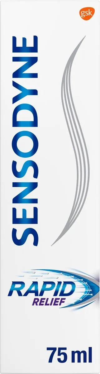 Sensodyne Rapid Relief Tandpasta Gevoelige Tanden 2x75ml - afbeelding 6 van 6