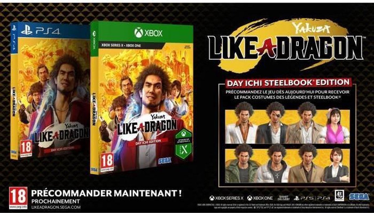 Yakuza 7 Like a Drag. Day Ichi Edition Xbox One-game