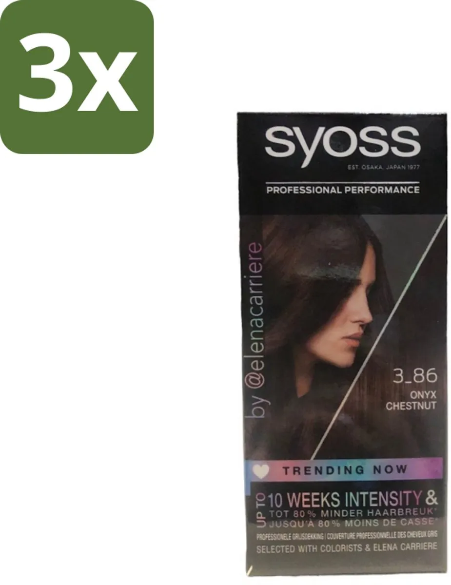 SYOSS Haarverf Donker Goudbruin 345ml