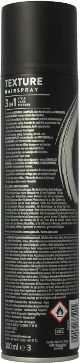 SYOSS Texture Haarspray 300ml
