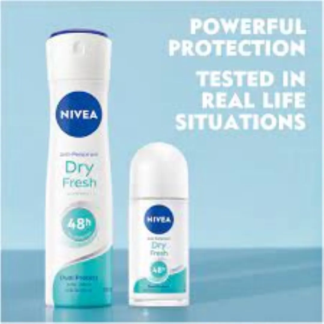 NIVEA Deo Roller Dry Fresh 500ml - 10 Stuks
