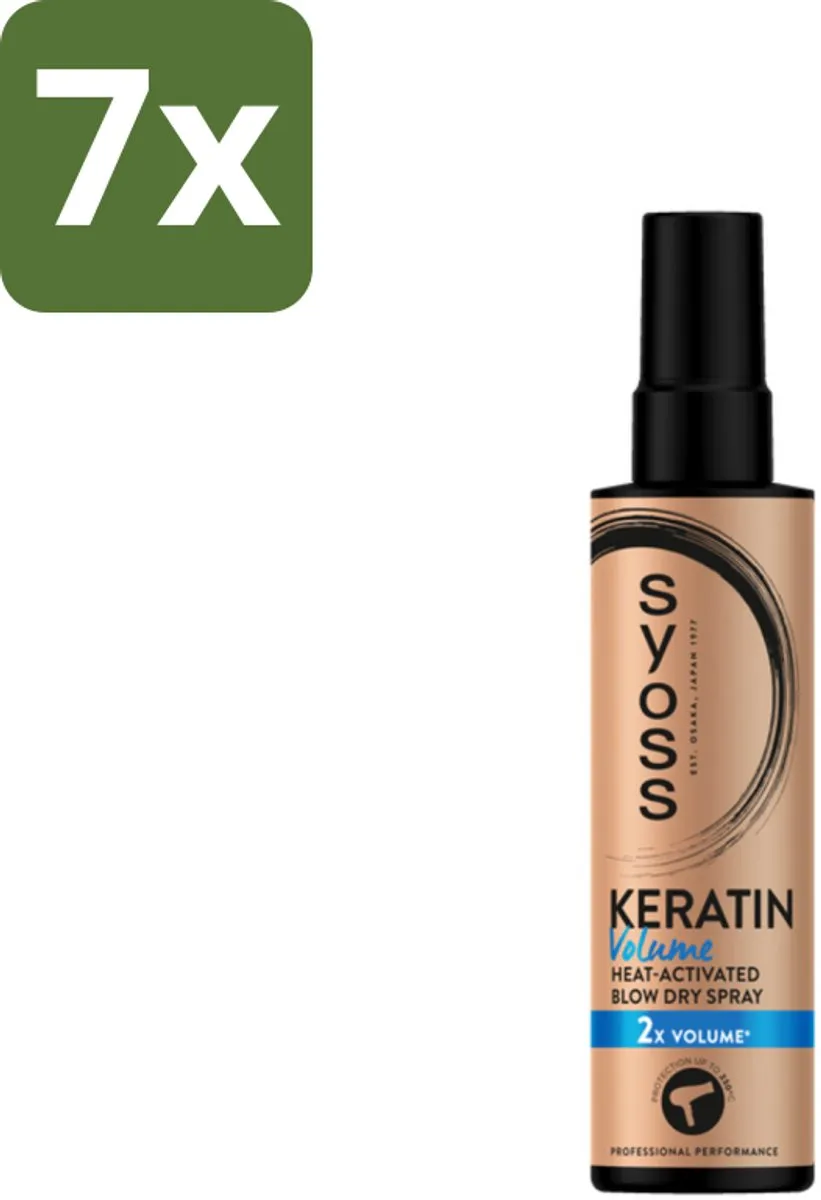 SYOSS Keratin & Volume Heatprotection Spray 200ml
