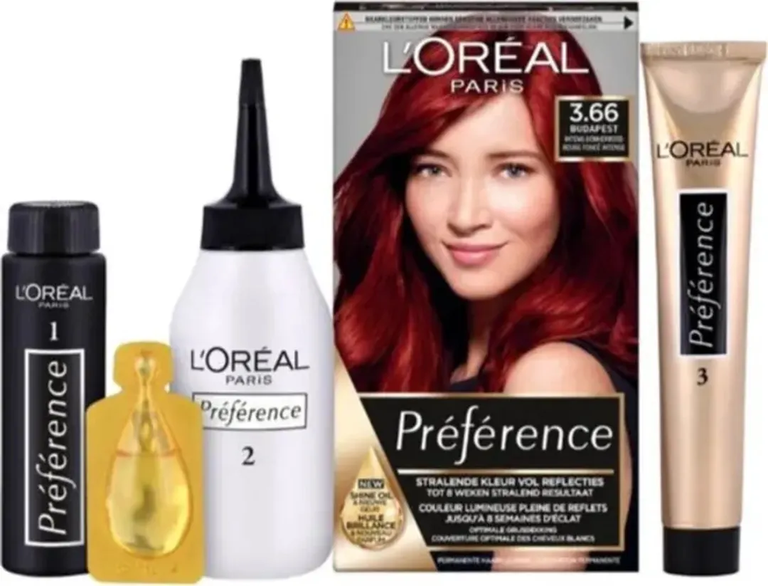 L'Oréal Paris Préférence 3.66 Haarverf - Intens Roodbruin