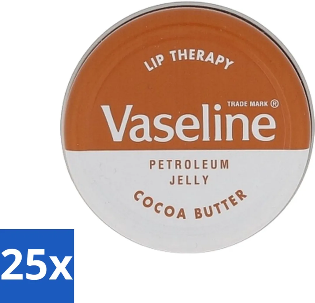 Vaseline Lip Therapy Cocoa Butter Lippenbalsem 25 Stuks