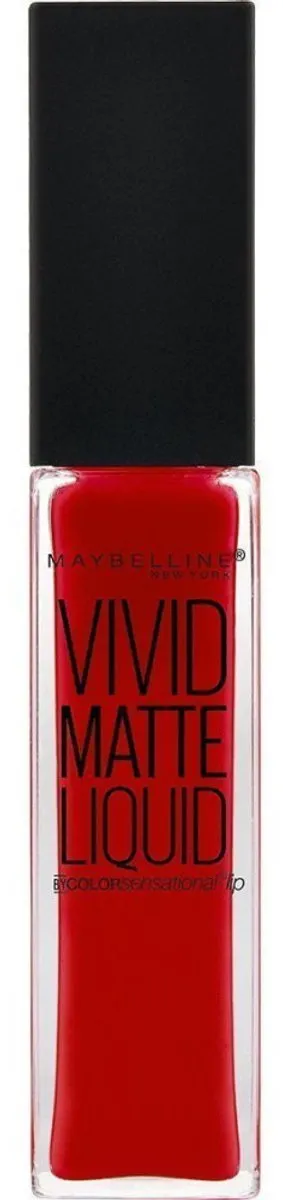 Maybelline Vivid Matte Liquid Lippenstift - 25 Orange Shot - 8ml
