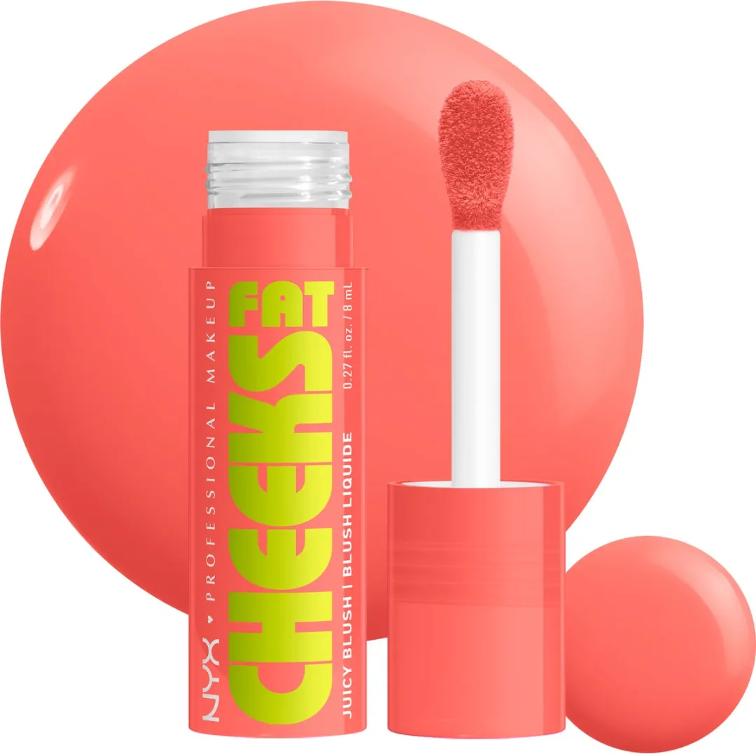 NYX Professional Makeup Fat Cheeks Papaya Plump Blush - 8ml