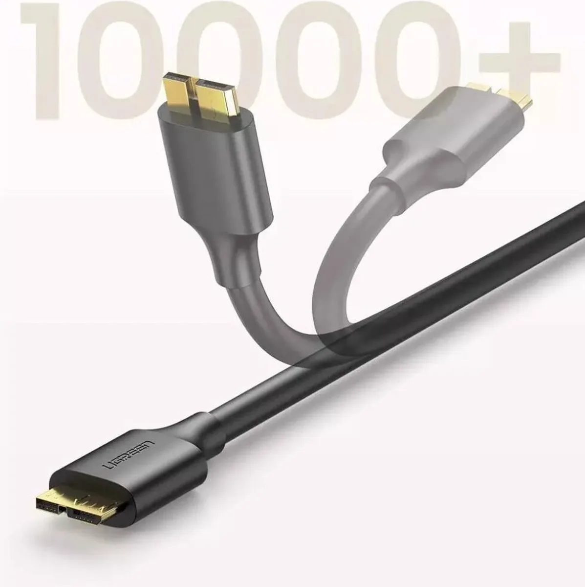 Ugreen USB-A 3.0 naar Micro USB-B Kabel 1m - US130