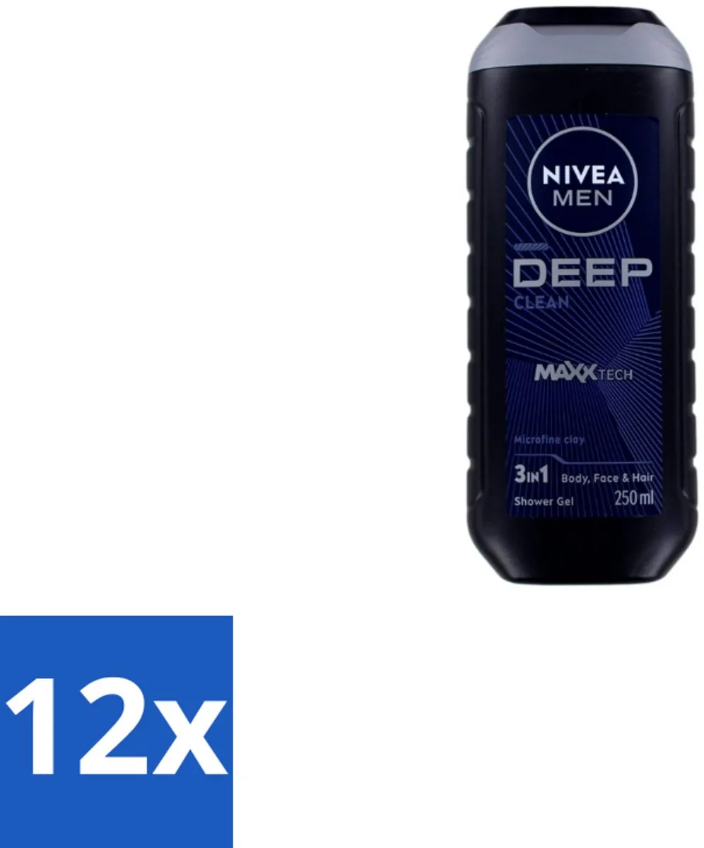 NIVEA Men Douchegel Deep Clean 250ml