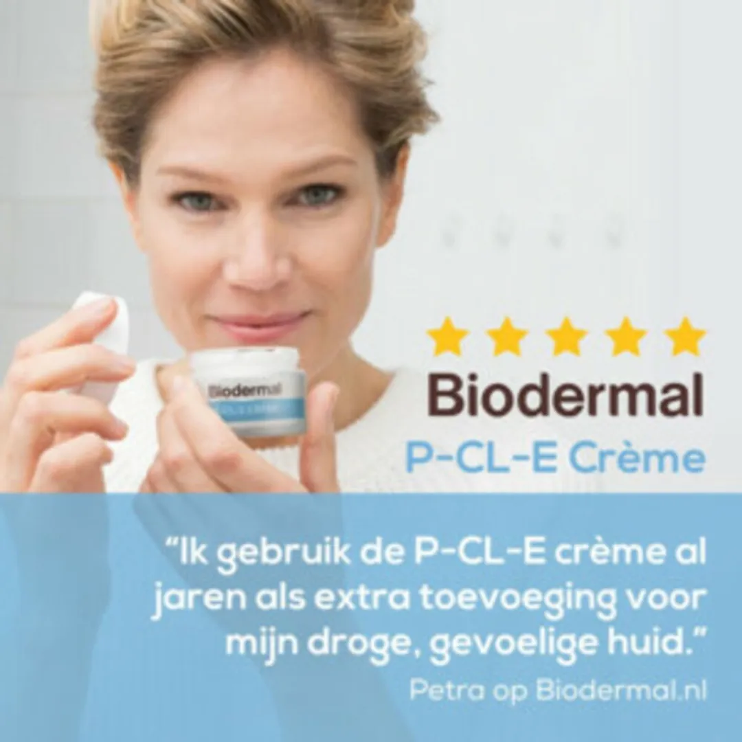 Biodermal P-CL-E Crème - 2x50ml Voordeelverpakking
