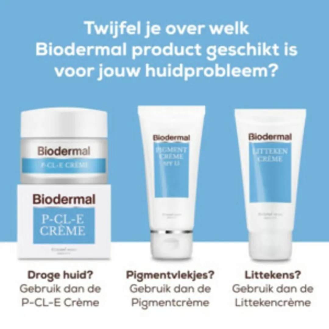 Biodermal P-CL-E Crème - 2x50ml Voordeelverpakking