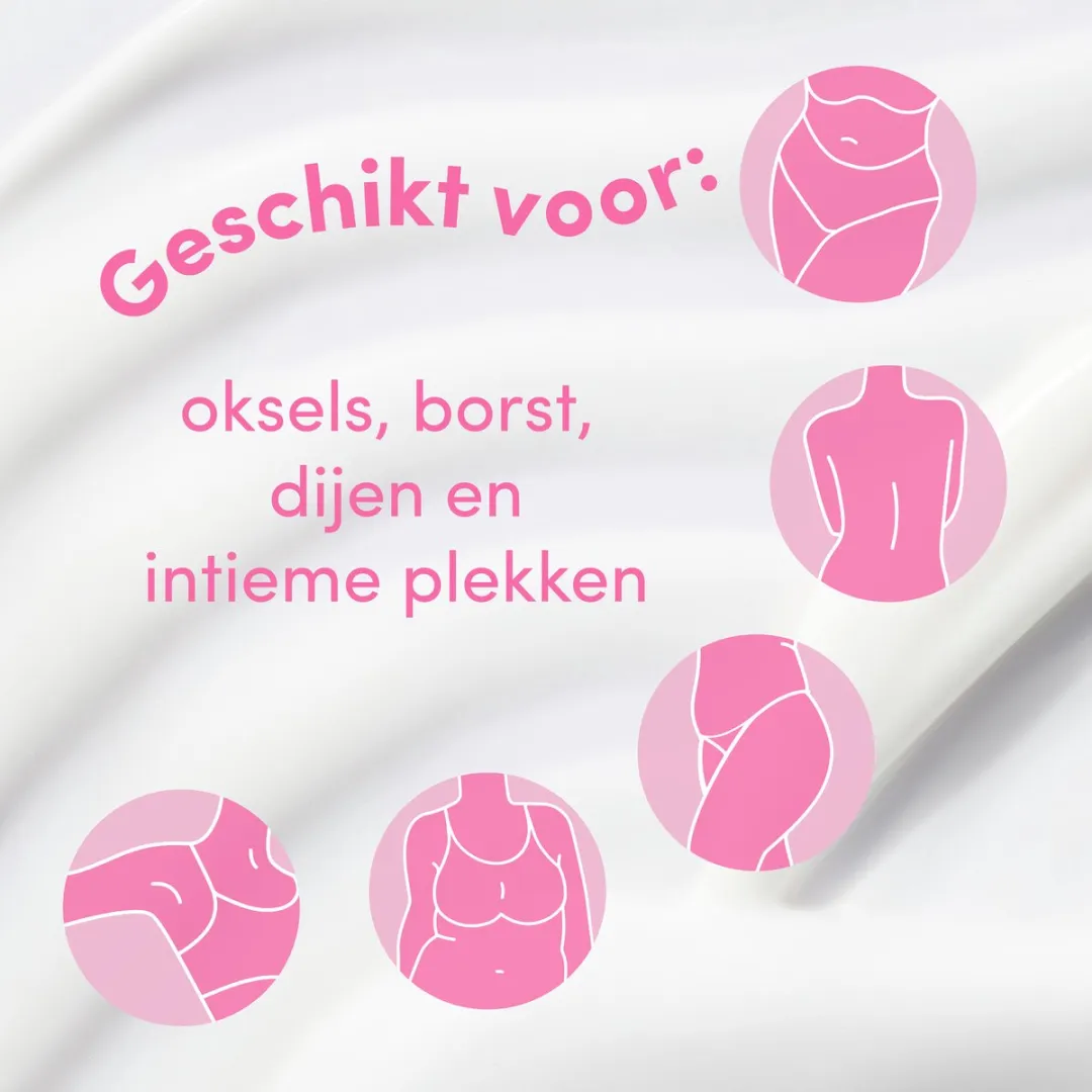 Dove Whole Body Deodorant Cream Raspberry & Rose 6x75ml - afbeelding 6 van 6