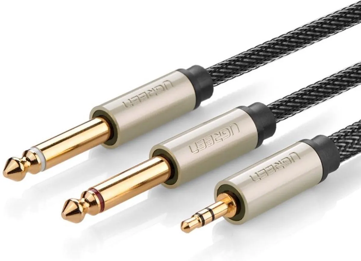 UGREEN Audiokabel 3,5mm naar 6,35mm