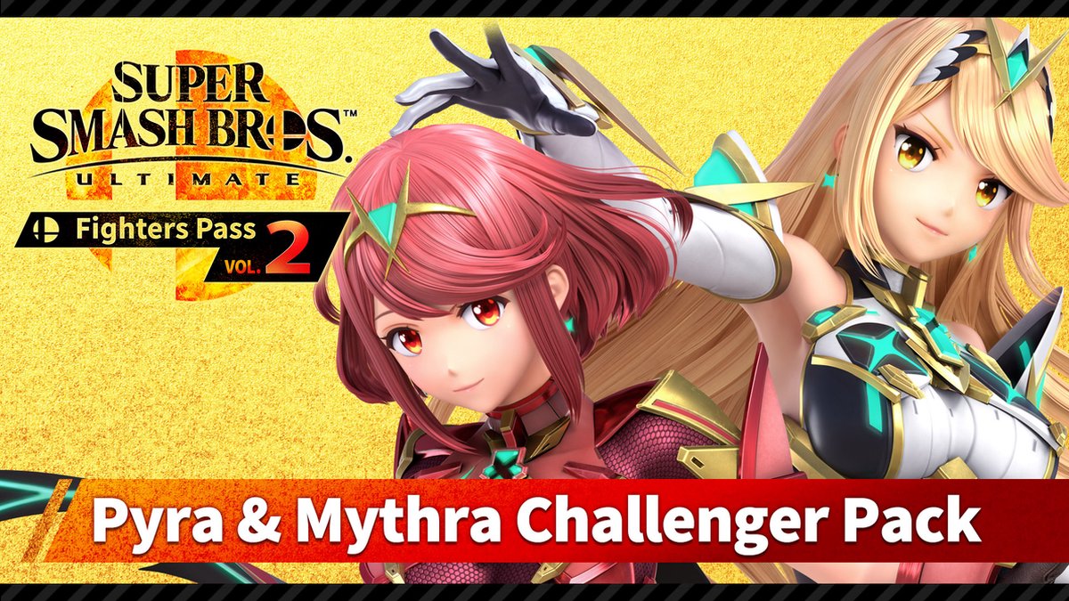 Super Smash Bros. Ultimate: Pyra + Mythra Challenger Pack