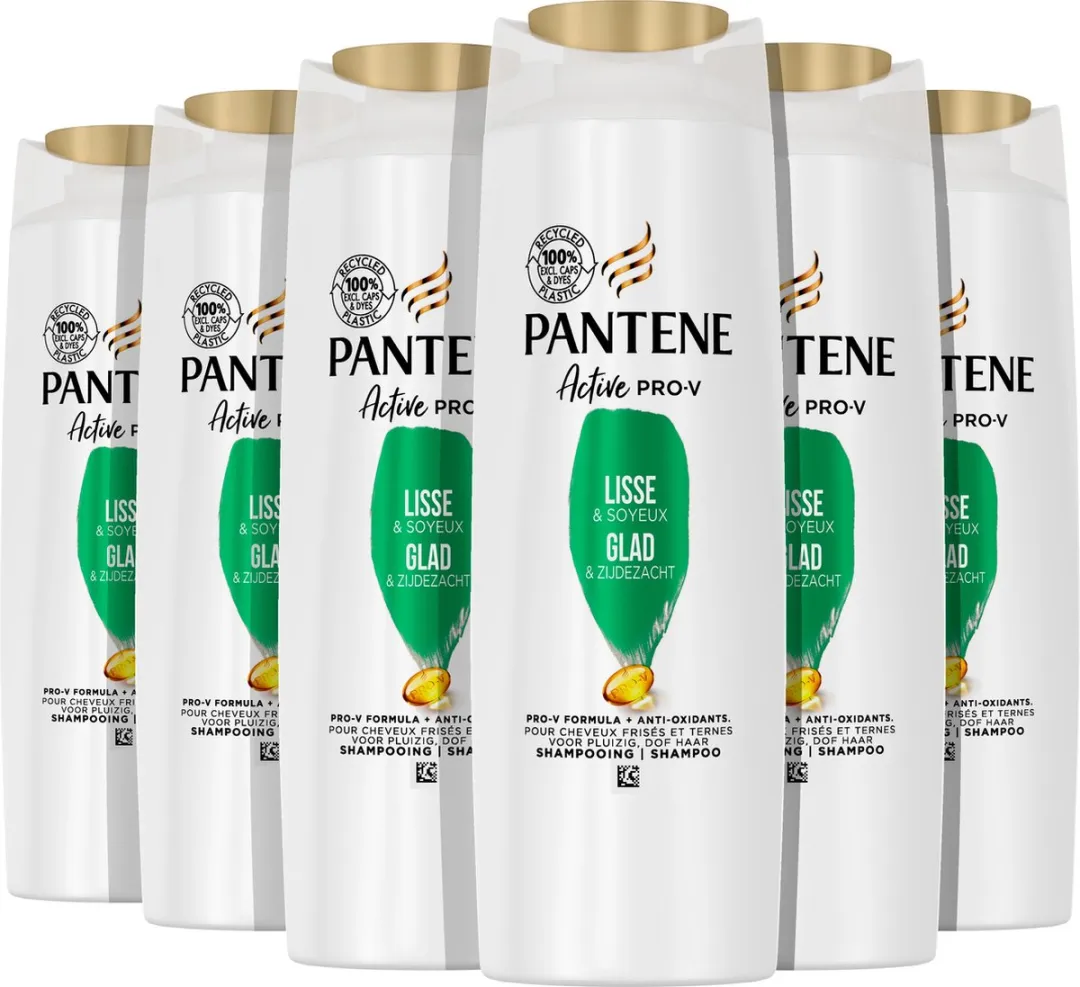 Pantene Active Pro-V Shampoo Glad & Zijdezacht