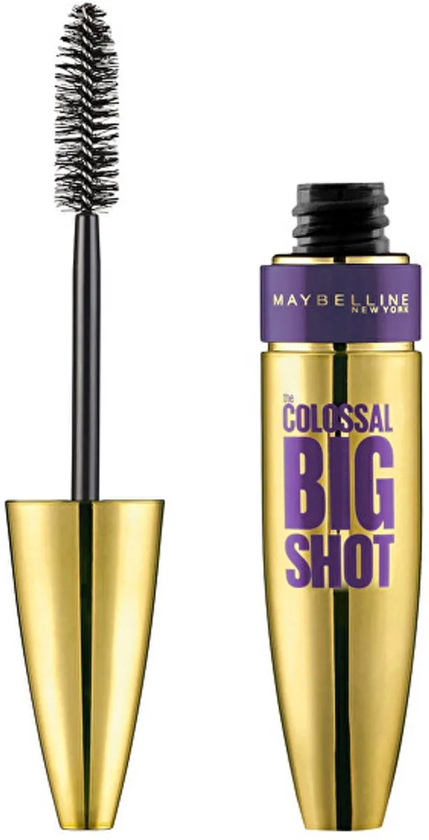 Maybelline Colossal Big Shot Mascara 01 Zwart - afbeelding 6 van 6