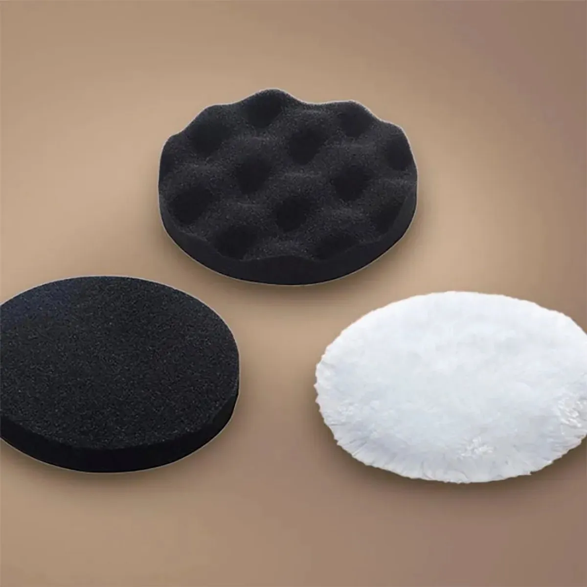 Baseus Polijstmachine Draadloos 125mm - 3 Pads