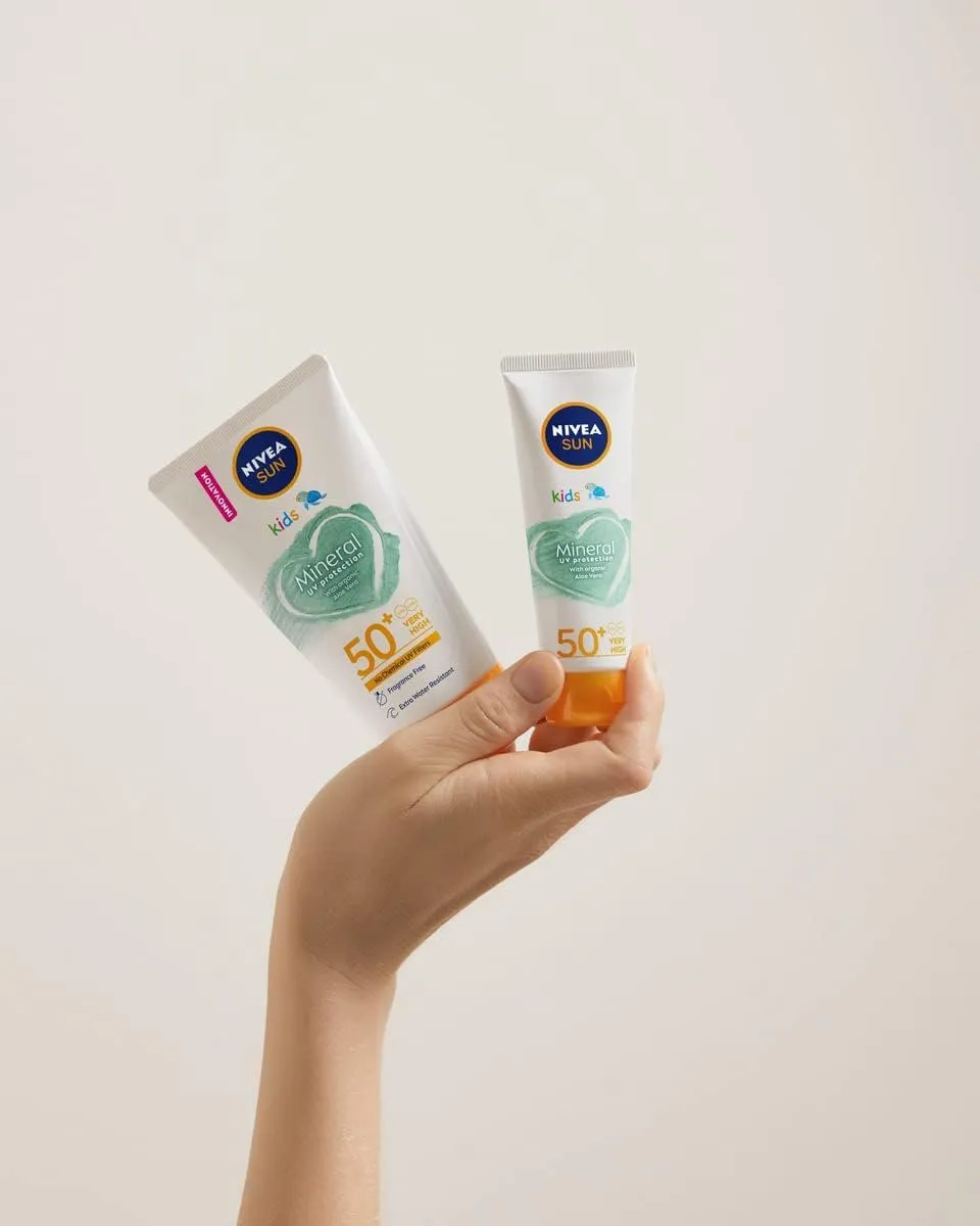 NIVEA SUN Crème Solaire Minérale 50ml - FPS 50+ - Gezicht