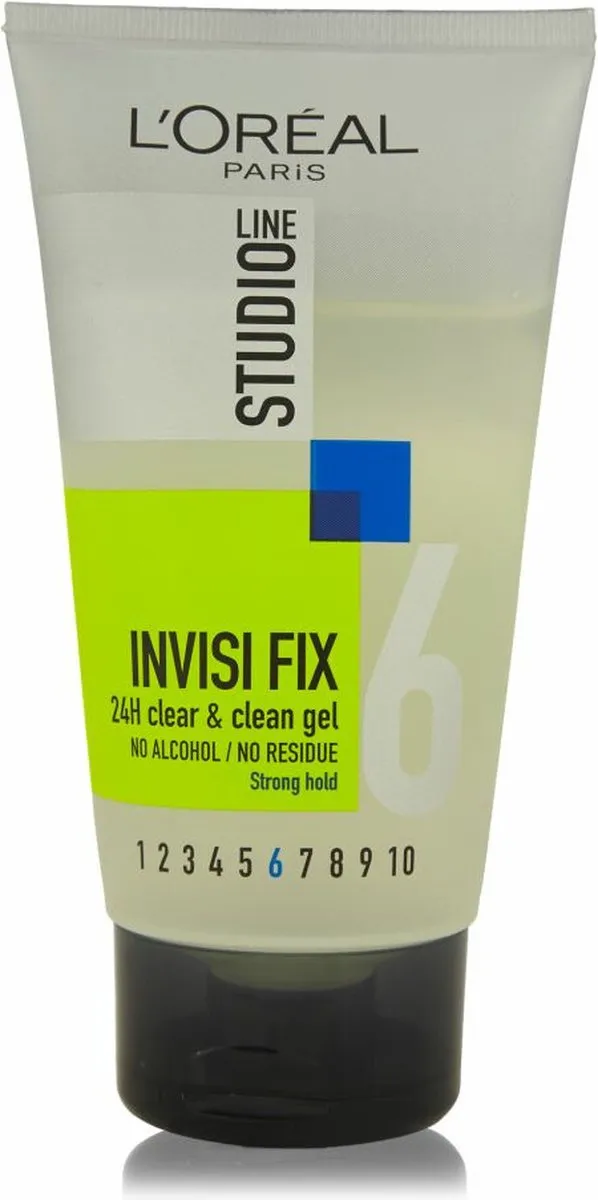 L'Oréal Studio Line Invisi Fix 24H Gel 150ml - 6 Stuks