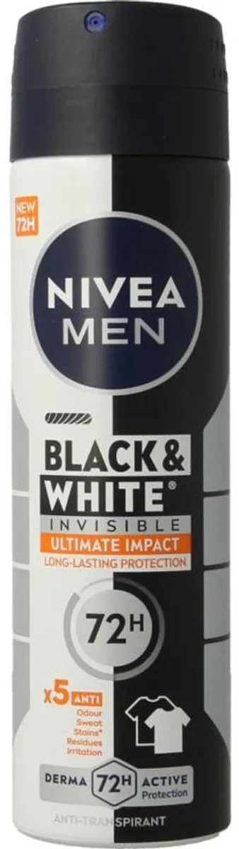 NIVEA Men Black & White Ultimate Impact Deospray 150ml