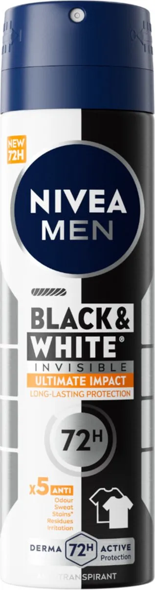 NIVEA Men Black & White Ultimate Impact Deospray 150ml