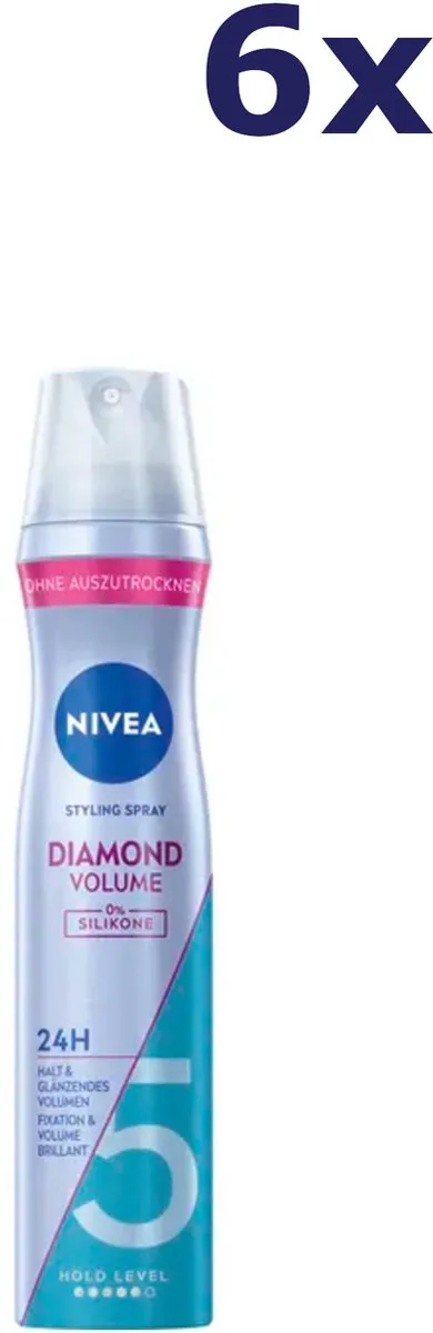 NIVEA Haarlak Diamond Volume 250ml