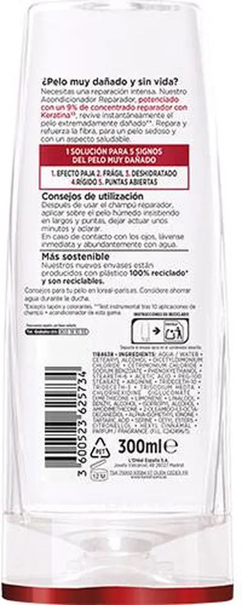 L'Oréal Paris Elvive Total Repair Conditioner 300ml - afbeelding 6 van 6