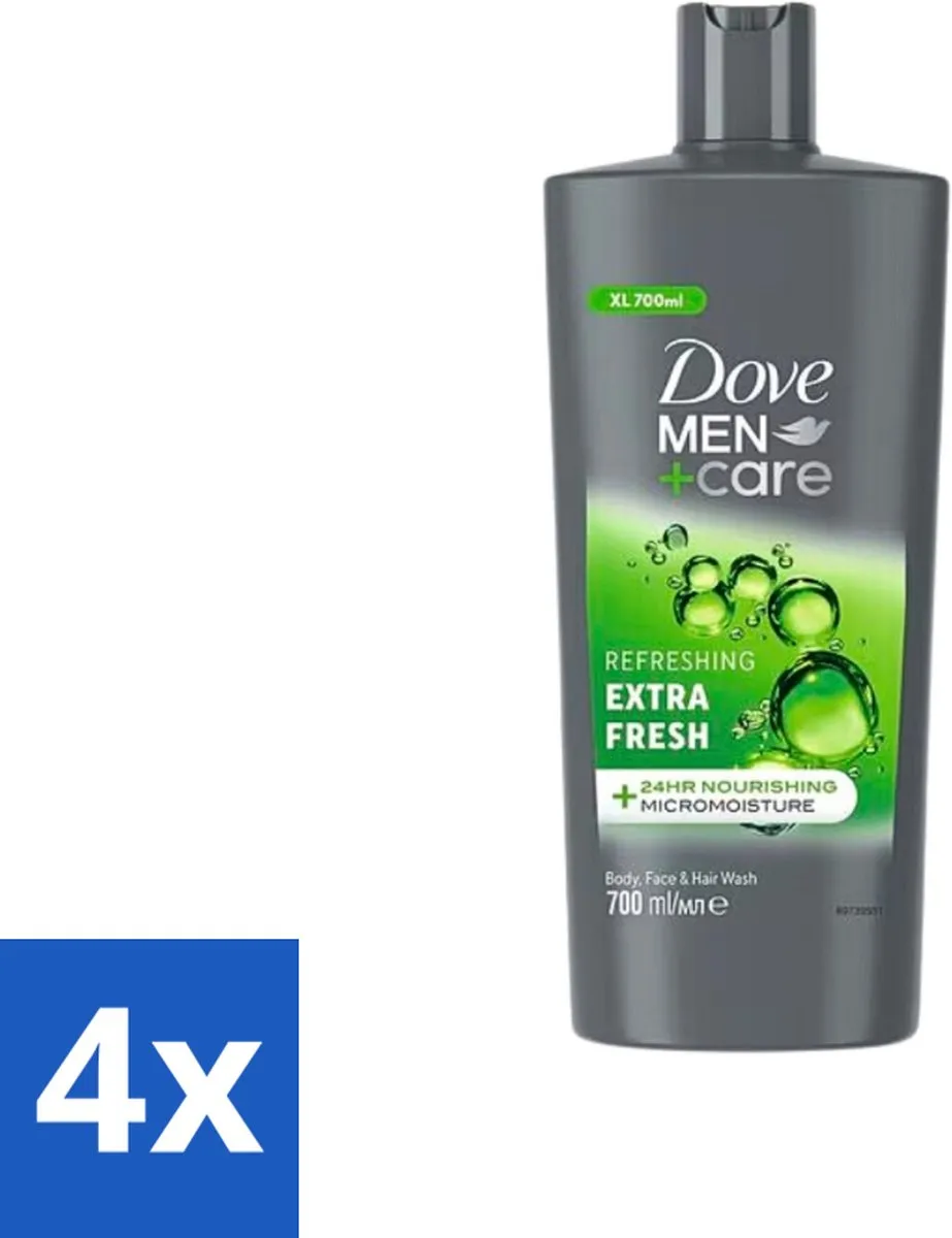 Dove Men+Care Extra Fresh Douchegel 3-in-1 2800ml