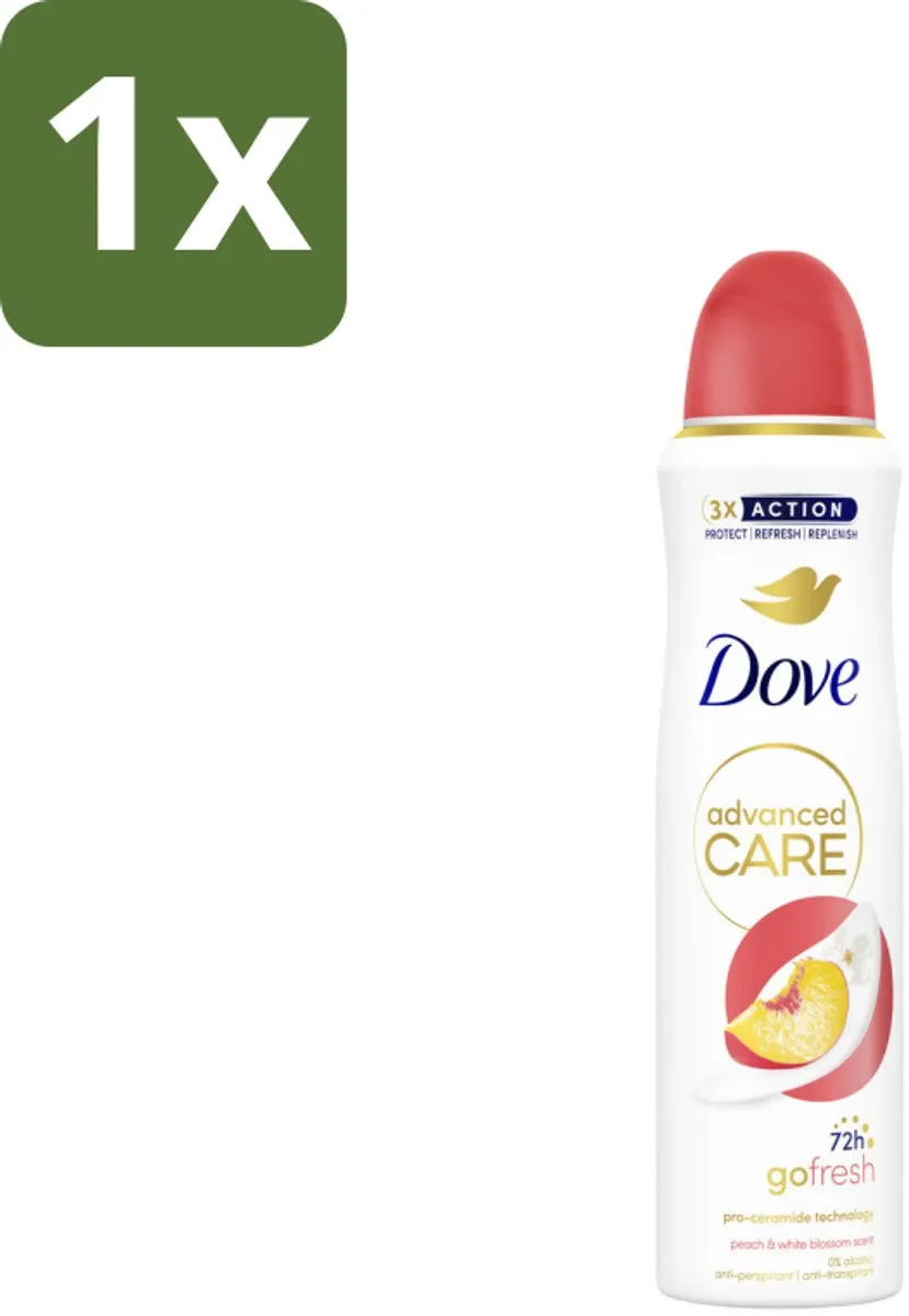 Dove Deodorant Spray Perzik & Witte Bloesem 200ml