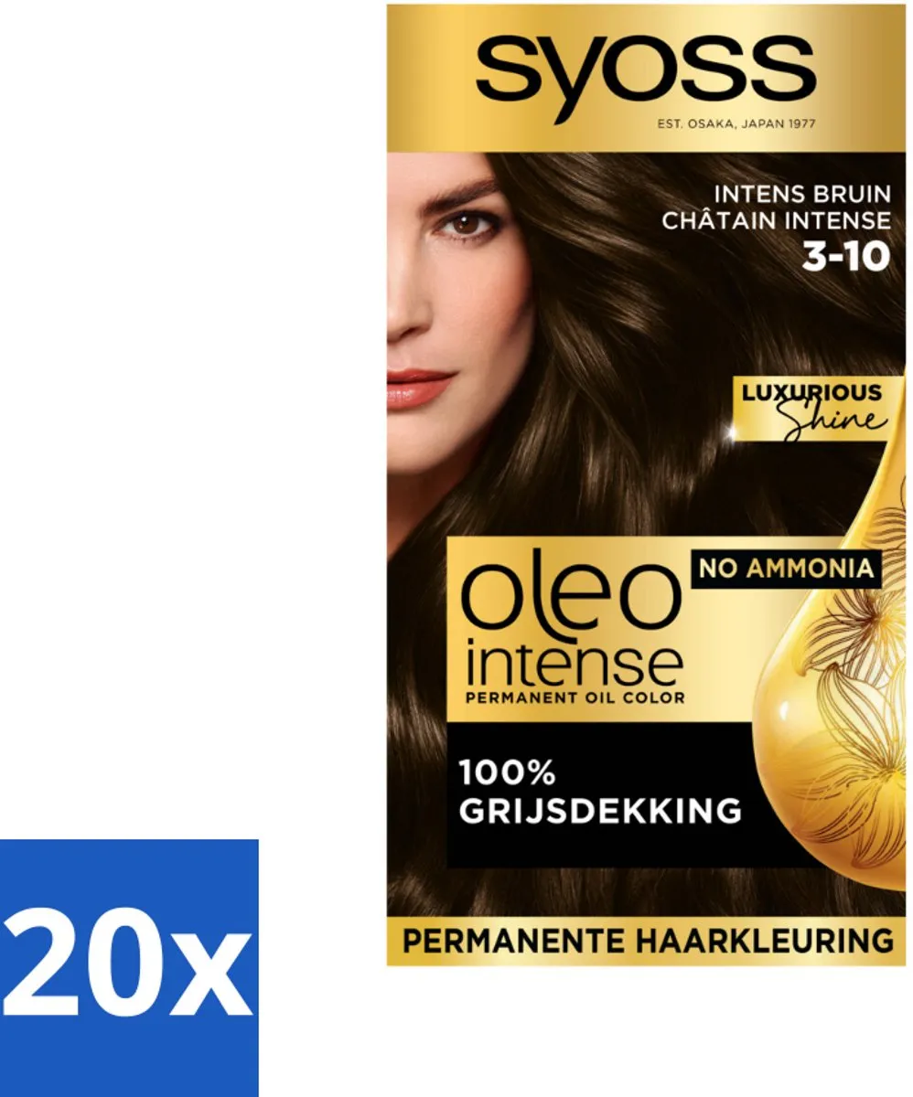 SYOSS Oleo Intense Haarverf 3-10 Intens Bruin